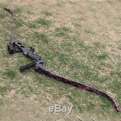 35/40lb 60 Archery Takedown Recurve Bow Alloy Riser Hunting Longbow Competition