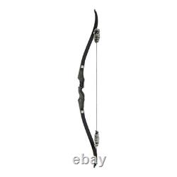 35 Lbs Recurve Bow Kit Right Hand Takedown Wooden Hunting Bow With 12 Arrows