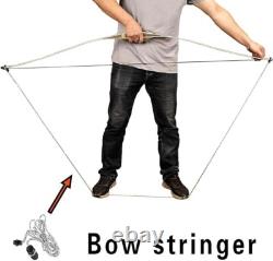 35lb Handmade Wooden Longbow Traditional Archery Recurve Bow Hunting Archery Set