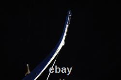 35lbs Recurve Bow 54 Tatar Traditional Bow Blue Brid Eyes Hunting Bow for Adult