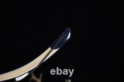 35lbs Recurve Bow 54 Tatar Traditional Bow Blue Brid Eyes Hunting Bow for Adult