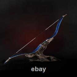 37lbs AF Archery 54 Blue Birds Eye Tatar Bow Takedown Traditional Recurve Bow