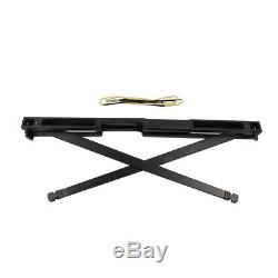 40/60lb Archery Straight Folding Bow Aluminum Alloy Right Hand + Carbon Arrows