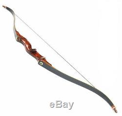 40lb Archery Takedown Recurve Bow 58 Hunting Wood Longbow Right Hand