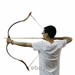 40lb Handmade Archery Traditional Recurve Bow Hunting Mongolian Horse Bow Riding