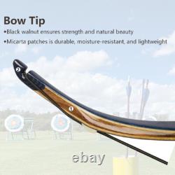 40lb Tatar Recurve Laminted Bow Traditional Archery Horse Hunting Bow for Adult