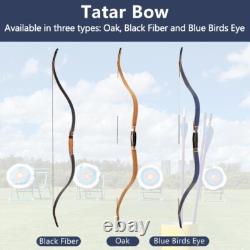 40lb Tatar Recurve Laminted Bow Traditional Archery Horse Hunting Bow for Adult