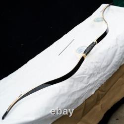40lbs AF Archery 54'' Black Tatar Bow Traditional Recurve Bow Horseback Bow