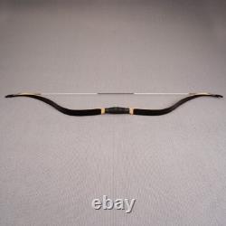40lbs AF Archery 54'' Black Tatar Bow Traditional Recurve Bow Horseback Bow
