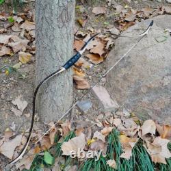 40lbs AF Archery 54'' Black Tatar Bow Traditional Recurve Bow Horseback Bow