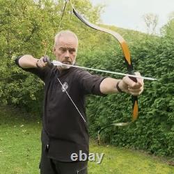 40lbs Traditional Turkish Bow 50 Recurve Bow Horseback Hunting Bow for Adult