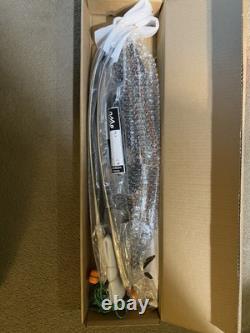 #45 recurve bow in box and vintage bowie knife