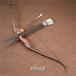 45lbs 60 Takedown Traditional Archery Set Recurve Bow Set Hunting Bow for Adult