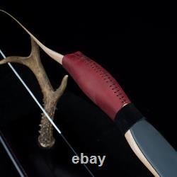 50'' AF Archery Black Queyue Handmade Turkish Horse Bow Traditional Recurve Bow