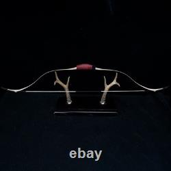 50'' Traditional Turkish Bow 50lbs Horse Bow Queyue Handmade Recurve Bow Target
