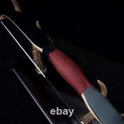 50'' Traditional Turkish Bow 50lbs Horse Bow Queyue Handmade Recurve Bow Target