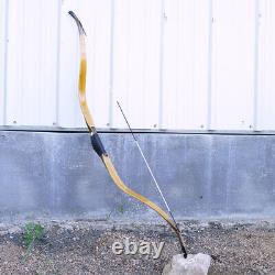 50'' Turkish Bow Queyue Bamboo Recurve Bow Horse Bow Teenager Beginner