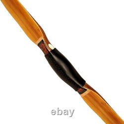 50''Turkish Queyue Bamboo Horse Bow Traditional Recurve Bow Short Bow AF Archery