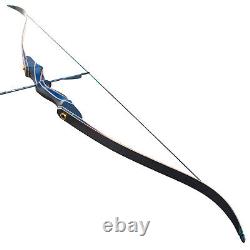 50lbs Recurve Bow Takedown Archery Wooden Right Hand Adult Hunting Outdoor Shoot