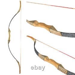 51 in Traditional Recurve Bow 30-45lbs Mongolian Horsebow Archery Hunting Target