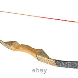 51 in Traditional Recurve Bow 30-45lbs Mongolian Horsebow Archery Hunting Target