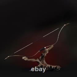 52'' AF archery Traditional Tatar Bow Blue Birds Maple Recurve Bow