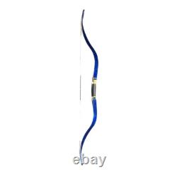 52'' AF archery Traditional Tatar Bow Blue Birds Maple Recurve Bow Horse Bow