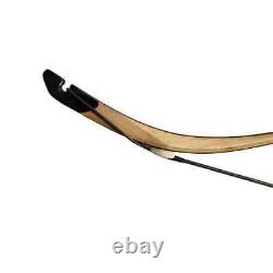 52 Traditional Black Tatar Bow Handmade Horse Bow Recurve Bow for Adults&Youth