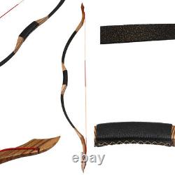 53 Archery Traditional Recurve Bow 30-50lbs Handmade Mongolian Horsebow Hunting