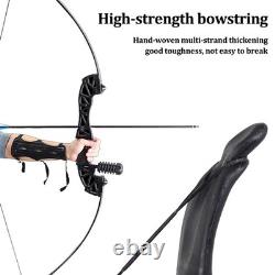 53inch Takedown Recurve Bow RH Target Arrows Archery Beginner Training 40lbs Bow
