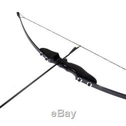 54 30/40 lbs Archery Hunting Recurve Bow Shooting Longbow Takedown Right Handed