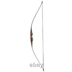 54 Archery Wooden Bow 20-70lb Traditional Longbow Recurve Bow Hunting Target