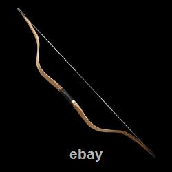 54 Handcrafted Oak Tatar Recurve Bow Traditional 30lb Horse Archery AF