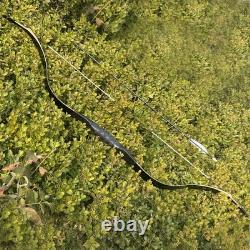 54 Tatar Recurve Bow 45lbs Traditional Horse Hunting Bow for Adults