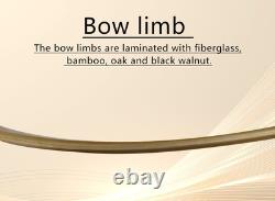 54 Tatar Recurve Bow Handmade Traditional Hunting Horse Bow for Adult 25-50lbs