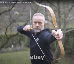 54 Tatar Recurve Bow Handmade Traditional Hunting Horse Bow for Adult 25-50lbs