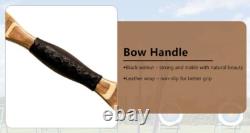 54 Tatar Recurve Bow Traditional Archery Hunting Bow for Adult Oak 35lbs
