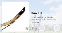 54 Tatar Traditional Bow Recurve Archery Horseback Bow for Hunting 30lbs