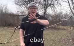 54 Tatar Traditional Recurve Bow for Adults Hunting & Archery 40lbs