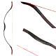 55 Traditional Recurve Bow Mongolian Bow 25-55 Lbs For Archery Hunting Shooting