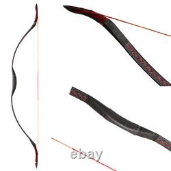 55 Traditional Recurve Bow Mongolian Bow 25-55 lbs for Archery Hunting Shooting