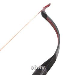 55 Traditional Recurve Bow Mongolian Bow 25-55 lbs for Archery Hunting Shooting