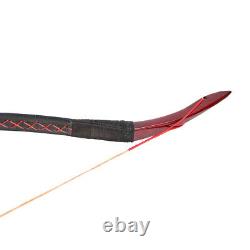 55 Traditional Recurve Bow Mongolian Bow 25-55 lbs for Archery Hunting Shooting