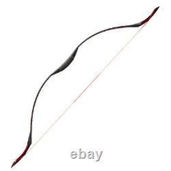 55 Traditional Recurve Bow Mongolian Bow 25-55 lbs for Archery Hunting Shooting