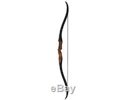 55lbs RH Traditional Archery Recurve Bow 60 Laminated Limbs Hunting Longbow