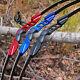 58 25-55lbs Archery Recurve Bow Takedown Aluminum Bow Riser Hunting Fishing