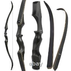 58/60 Archery Takedown Recurve Bow 25-65lbs Right Hand Bow Hunting Target