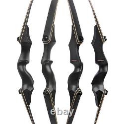 58 60 Archery Takedown Recurve Bow 25-65lbs Right Hand Bow Hunting Target