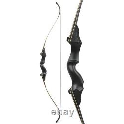 58 60 Archery Takedown Recurve Bow 25-65lbs Right Hand Bow Hunting Target