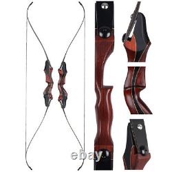 58 Archery ILF Recurve Bow RH 15 Riser Takedown Hunitng Bow for Adult Youth